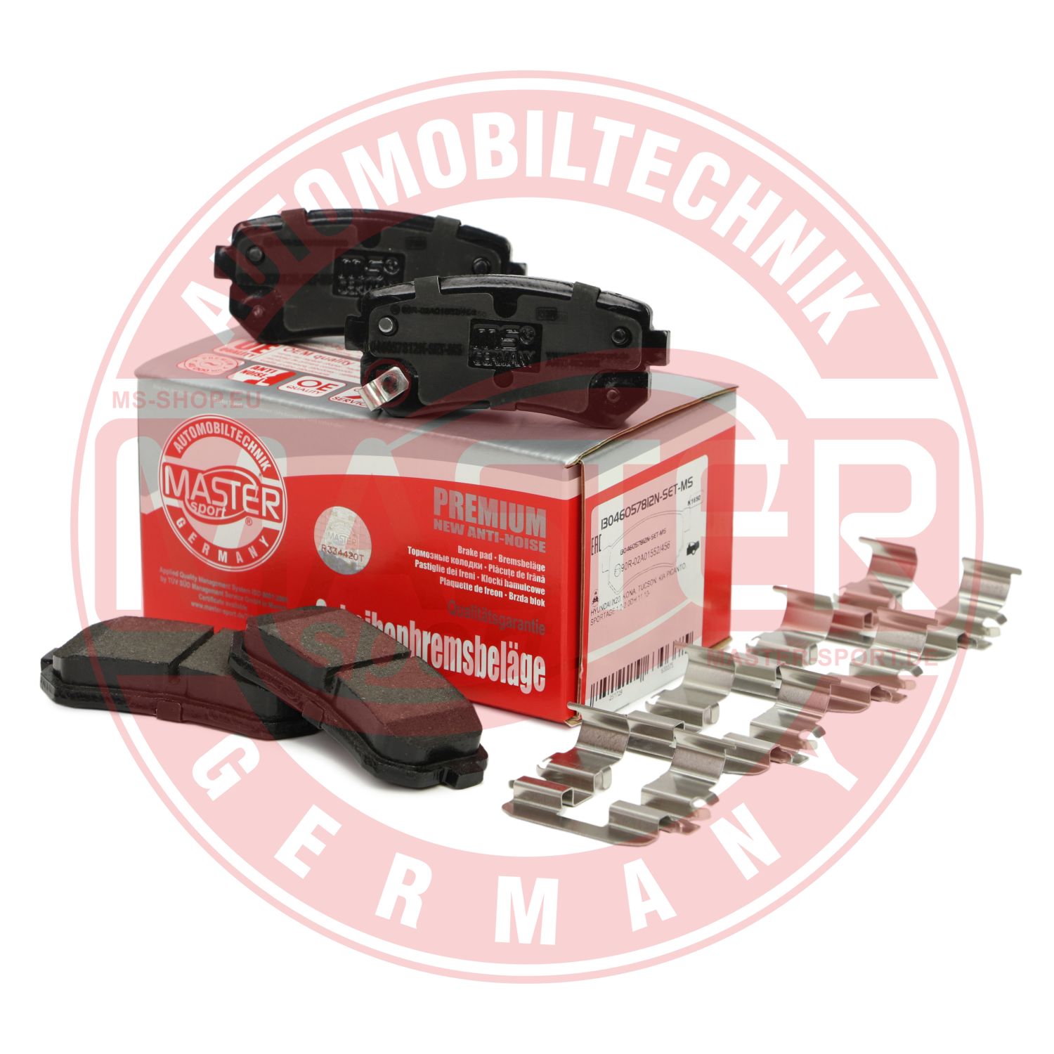 Placute frana MASTERSPORT GERMANY 13046057812N-SET-MS
